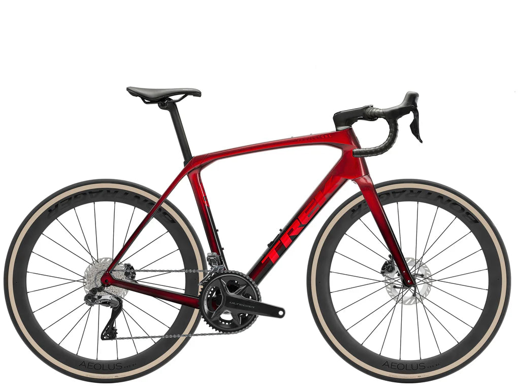 Trek Domane+ SLR 7 – 56 Metallic Red Smoke / Red Carbon Smoke