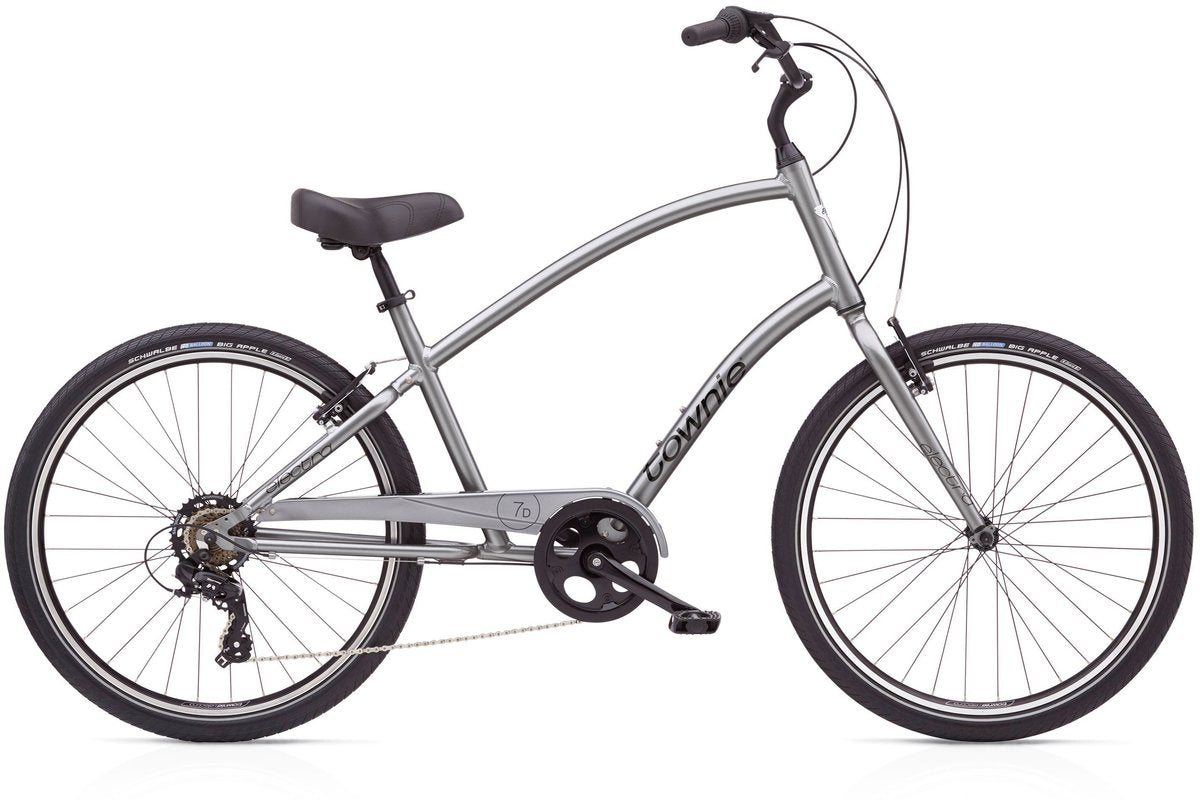 Electra Townie Original 7D Step-Over 26 — Nickel