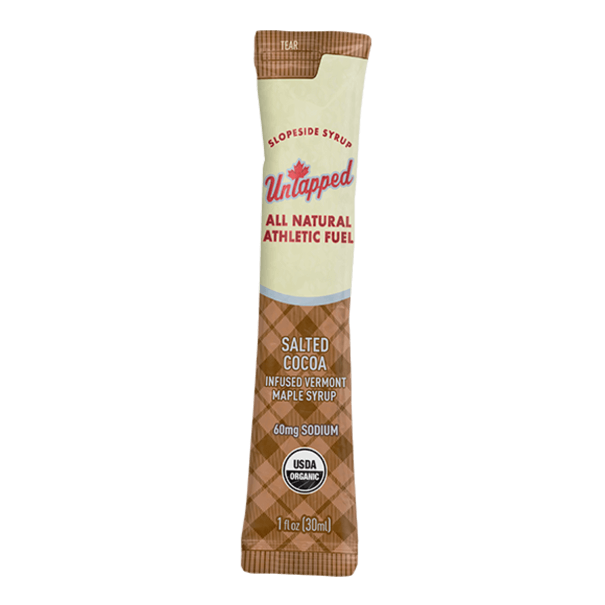 UnTapped Maple Energy Gel — Salted Cocoa, Single Packet