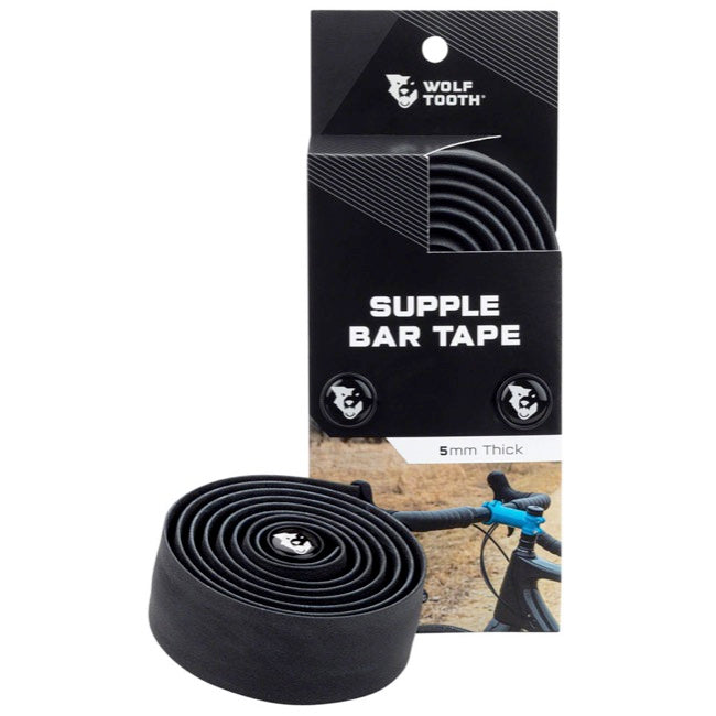 Wolf Tooth Supple Bar Tape - Black product image