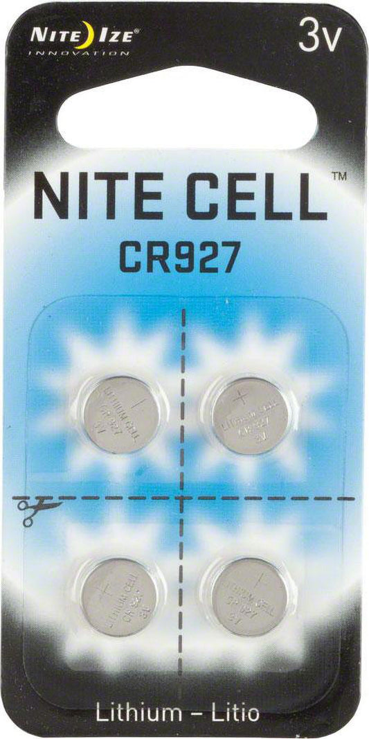 Nite Ize CR927 3V lithium battery card of four