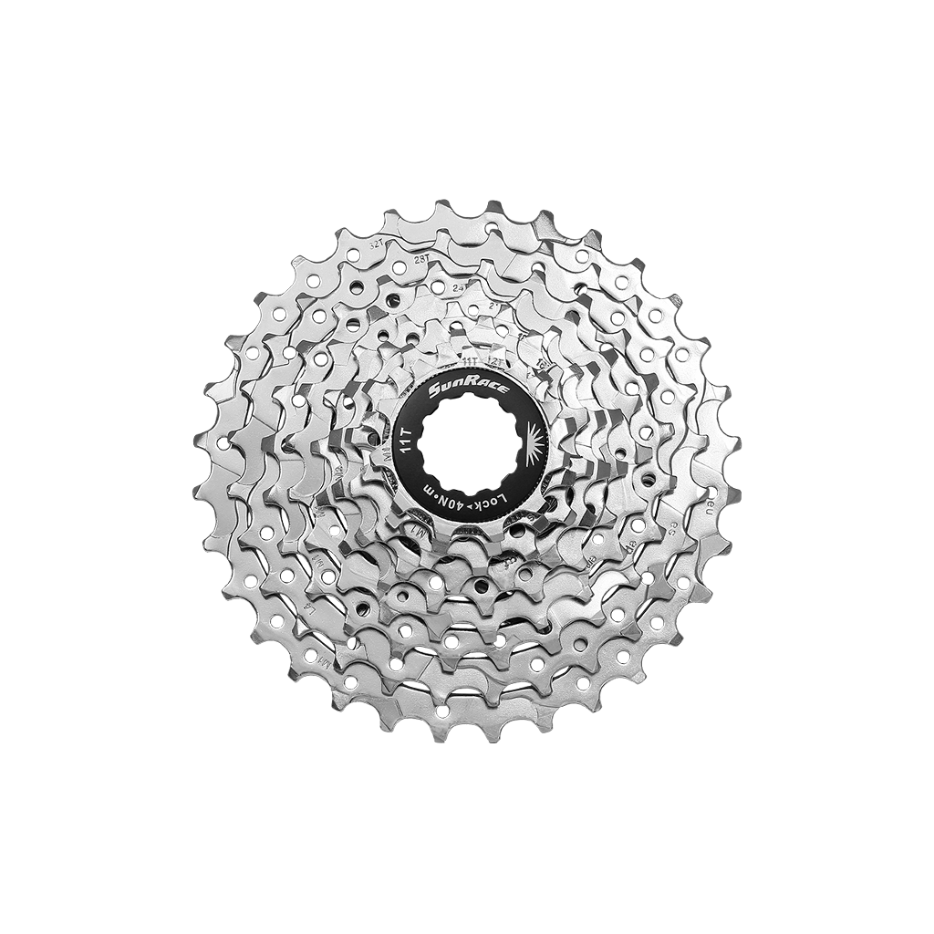 SunRace M96 Cassette - 9-Speed, 11-32T, Nickel