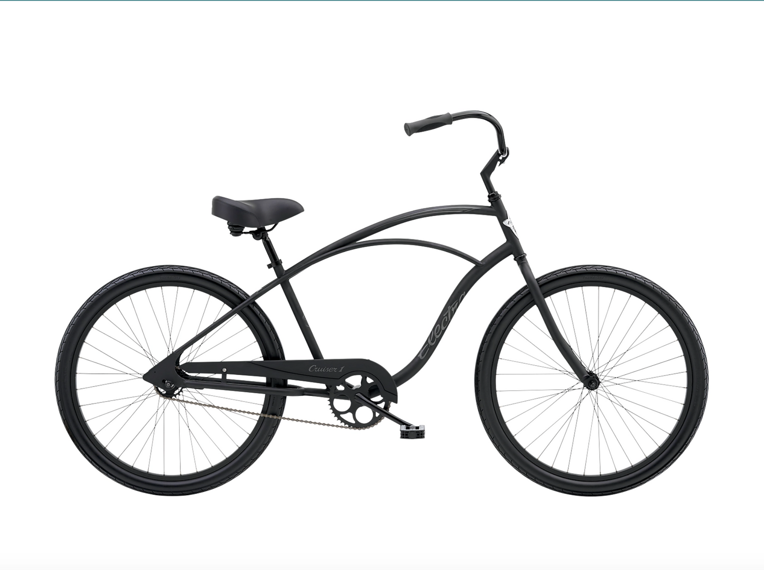 Electra Cruiser 1 Step-Over matte black
