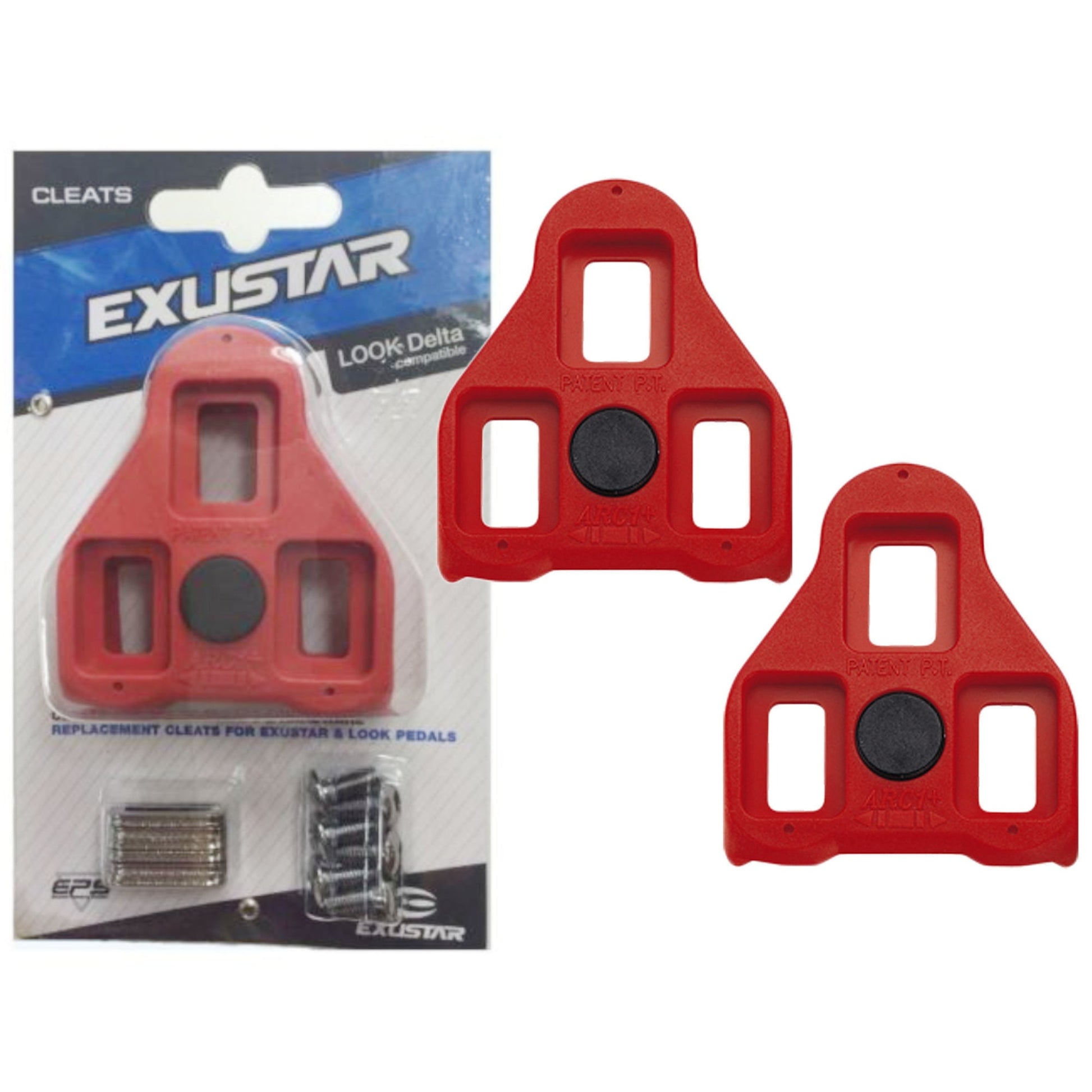 Exustar ARC-1 Look Delta Cleats – 9° Float