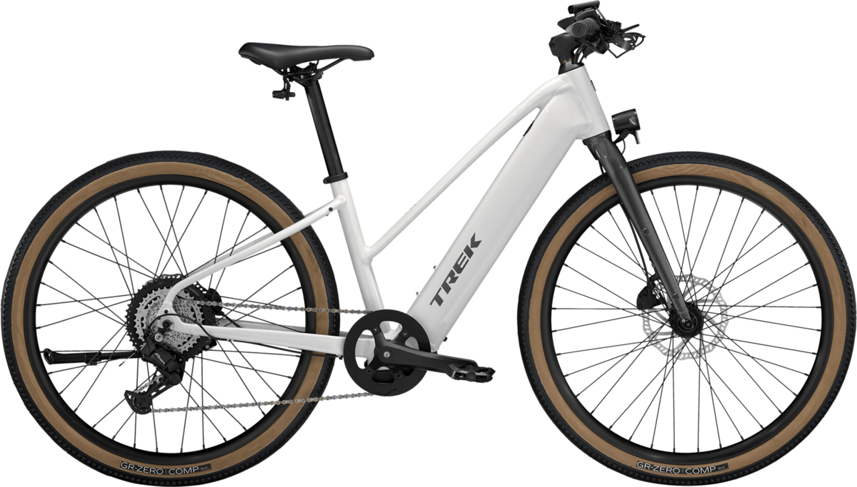 Trek FX+ 1S Midstep — Era White