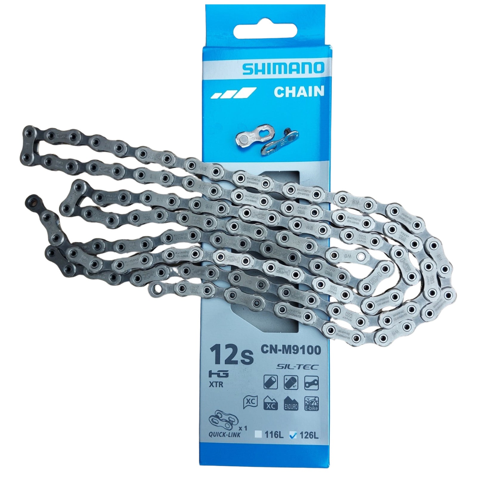 Shimano XTR CN-M9100 12-speed 126-link chain