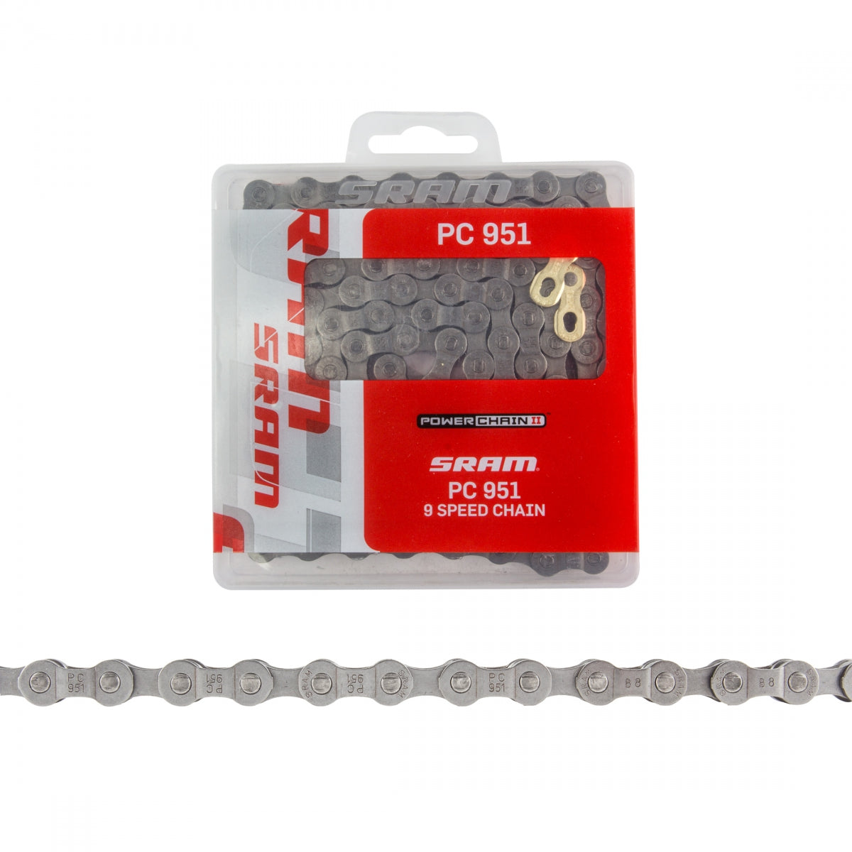 SRAM PC-951 9-speed 114-link chain