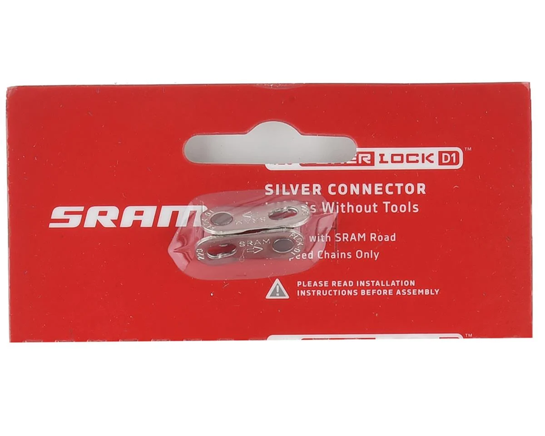 SRAM PowerLock Flattop D1 12-speed silver connector