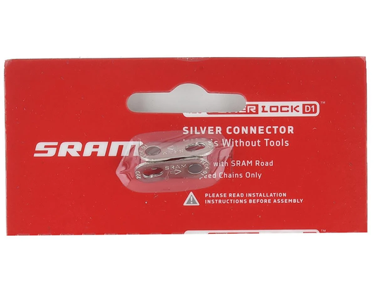 SRAM PowerLock Flattop D1 12-speed silver connector