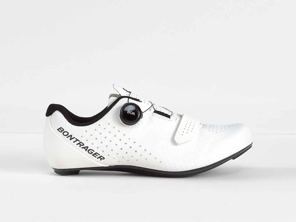 Bontrager Circuit Road Cycling Shoes — Sizes 36–38 — White