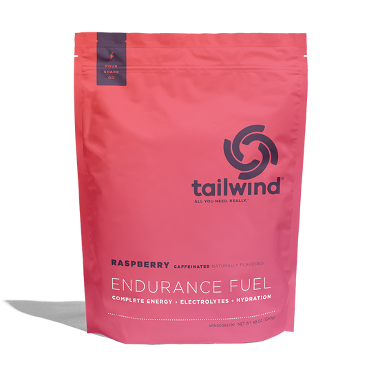 Tailwind Caffeinated Endurance Fuel — Raspberry, 50 Servings