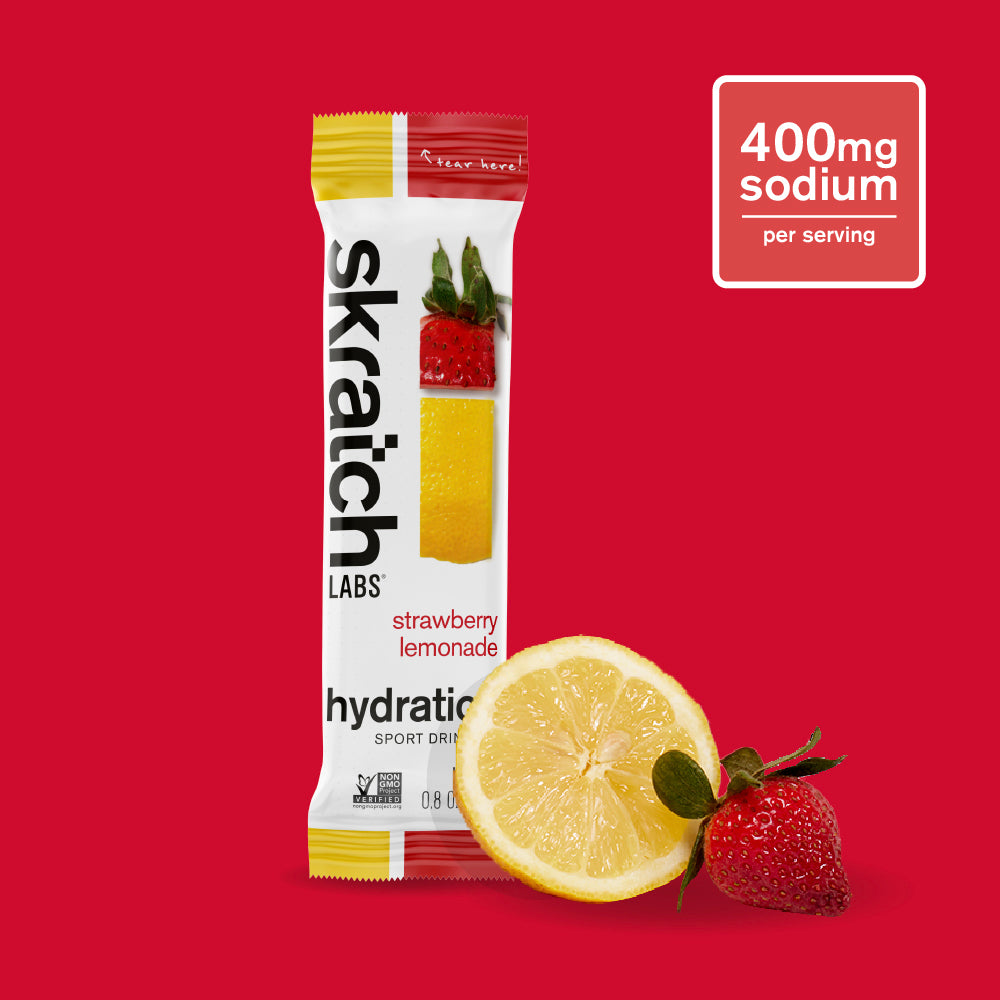 Skratch Labs Sport Hydration Drink Mix — Strawberry Lemonade, Single Packet