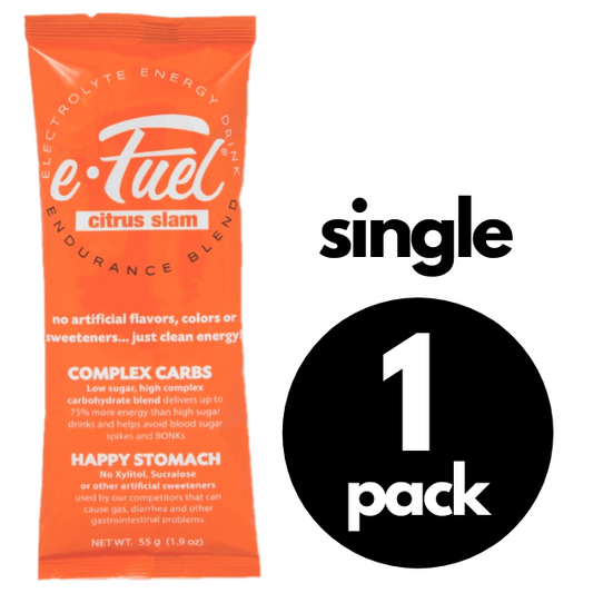 Crank Sports e-Fuel — Citrus Slam, Single Packet