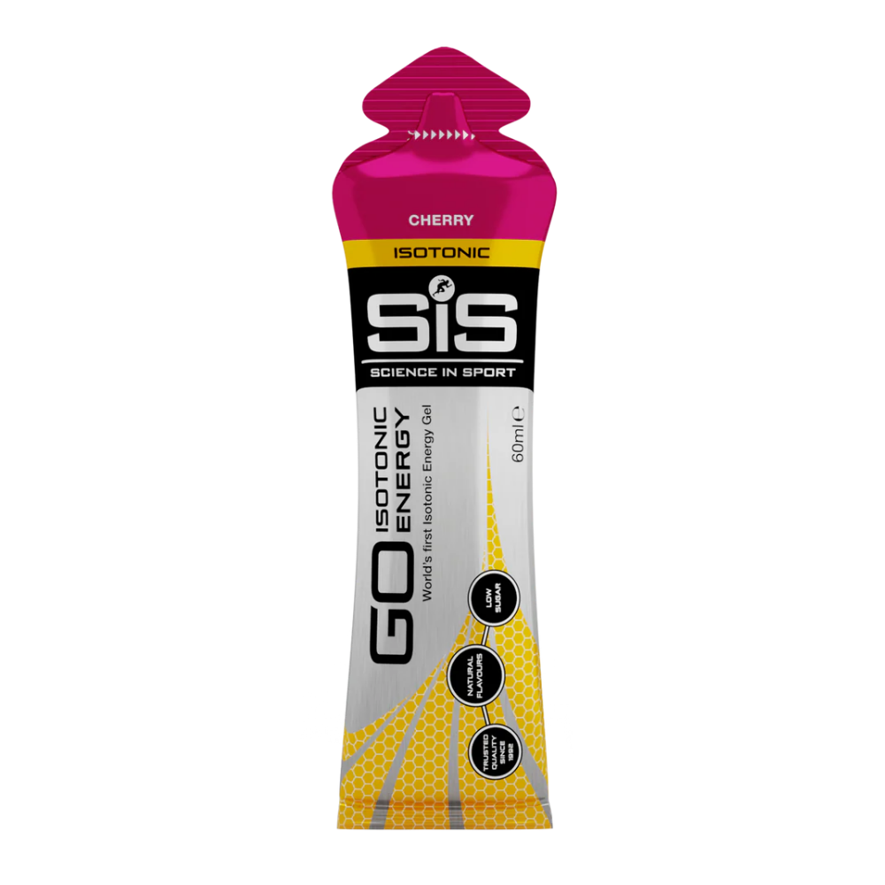 SiS GO Isotonic Energy Gel — Cherry, Single Packet