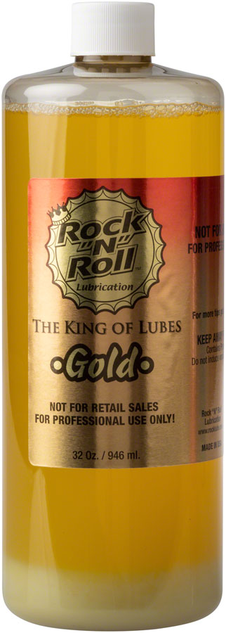 Rock-N-Roll Gold Bike Chain Lube — 32 oz Drip