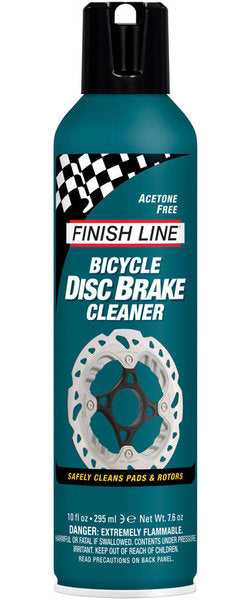 Finish Line Bicycle Disc Brake Cleaner — 10 oz Aerosol