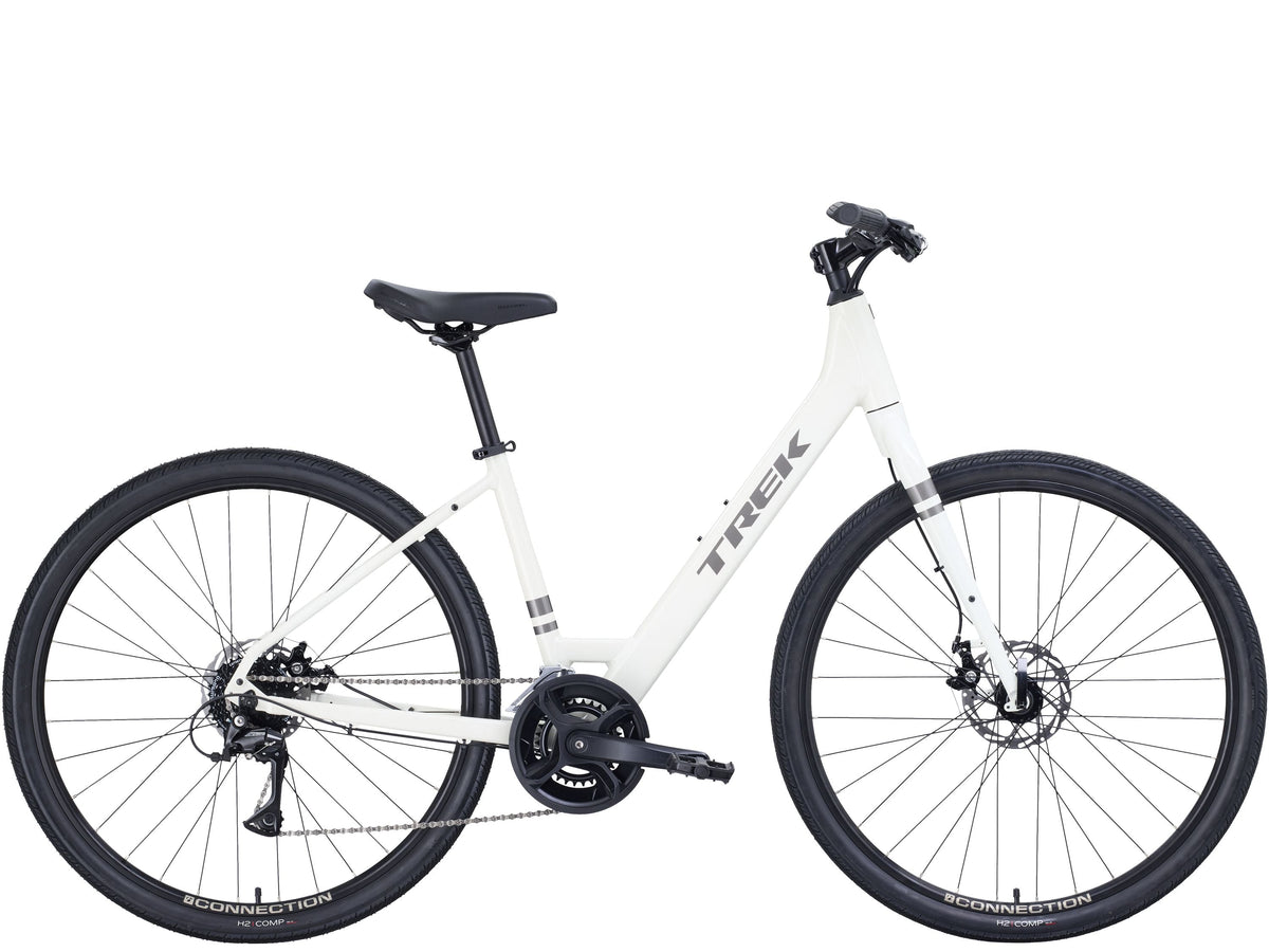 Trek Verve 1 Lowstep — Era White